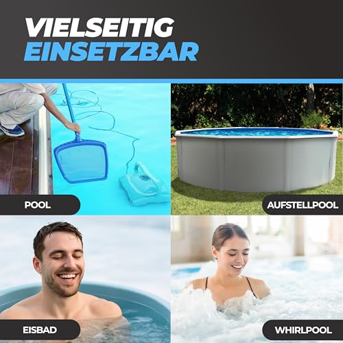 Eishelden Eisbad Wasserpflege – Für klares & hygienisch gepflegtes Wasser, ideal für Eistonne, Pools &...