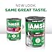IAMS Proactive Health Wet Dog Food, Adult Wet Dog Food Multipack Ground Dinner, Beef & Rice, 13 oz. Cans (Pack of 12)
