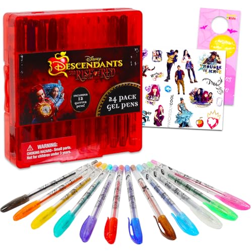 Stylos à encre gel Descendants Disney pour le bureau et le dessin créatif