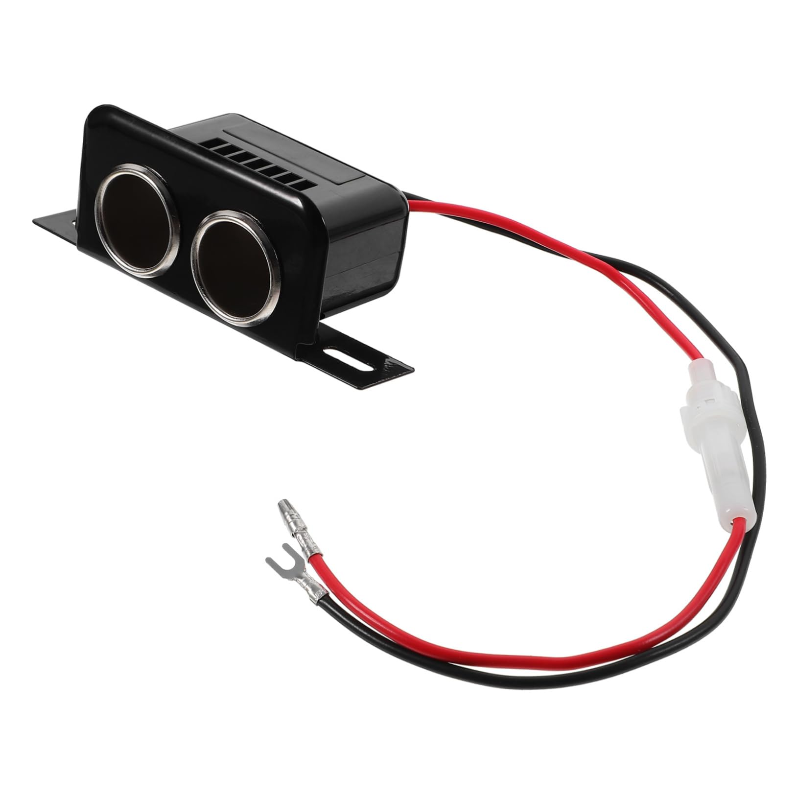 Mobestech 5pièces Adaptateur Allume- Avec Prise Double Pour Voiture Chargeur De Périphériques Multiples Voyage