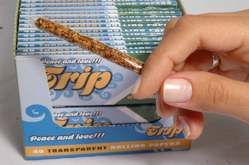 Trip Clear Rolling Papers King Size - Full Box (40 Booklets)