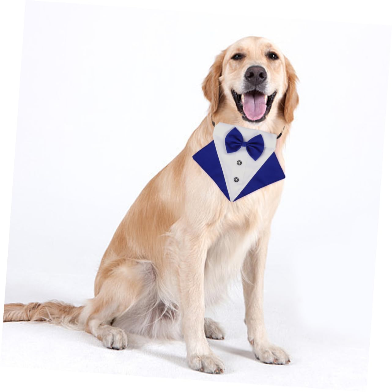 Housoutil 3sätze Hundebandana Mit Schleifenkragen Dreieckiges Halstuch Für Hunde Aus Stilvolles Hunde-Accessoire Für Outdoor Und Partys Pflegeleicht Und Atmungsaktiv