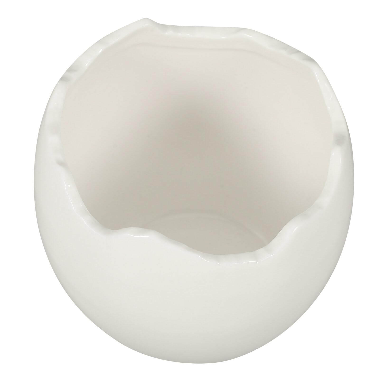 Garneck Egg Shell Shaped Dessert Bowl 120ml Small Ceramic ...