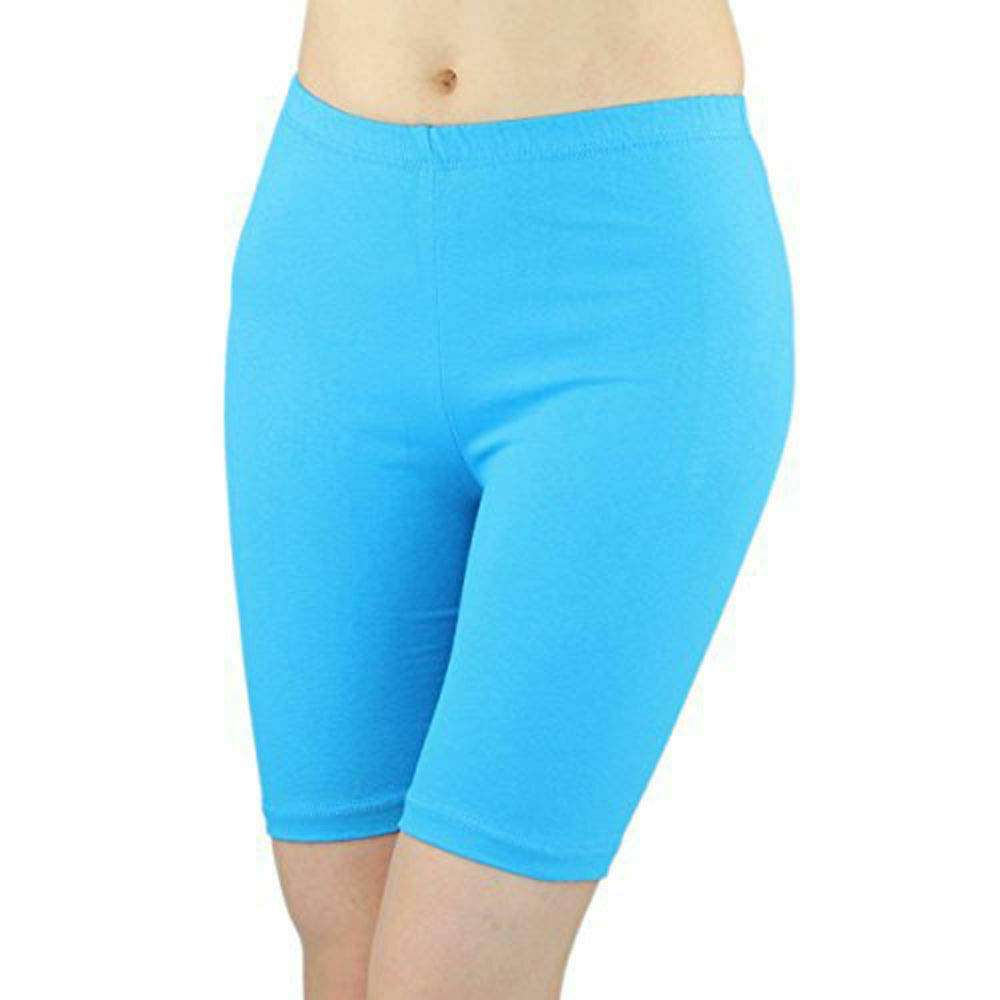 Elegance1234elegance Ladies Cycling Shorts Lycra Stretchy Cotton