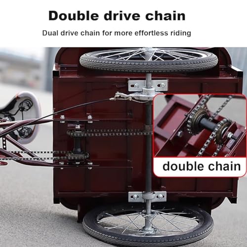 Triciclo Carga con Canasta, 20 Pulgadas miniatura 3