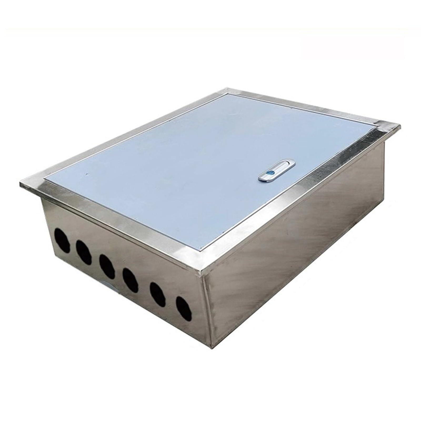 Unterputz Schaltschrank Edelstahl – Bündig Montiertes Gehäuse, Lasergeschnitten & Verschweißt, IP65, Für Gewerbe & Privat(80x60x16cm/31.4x23.6x6.3in)