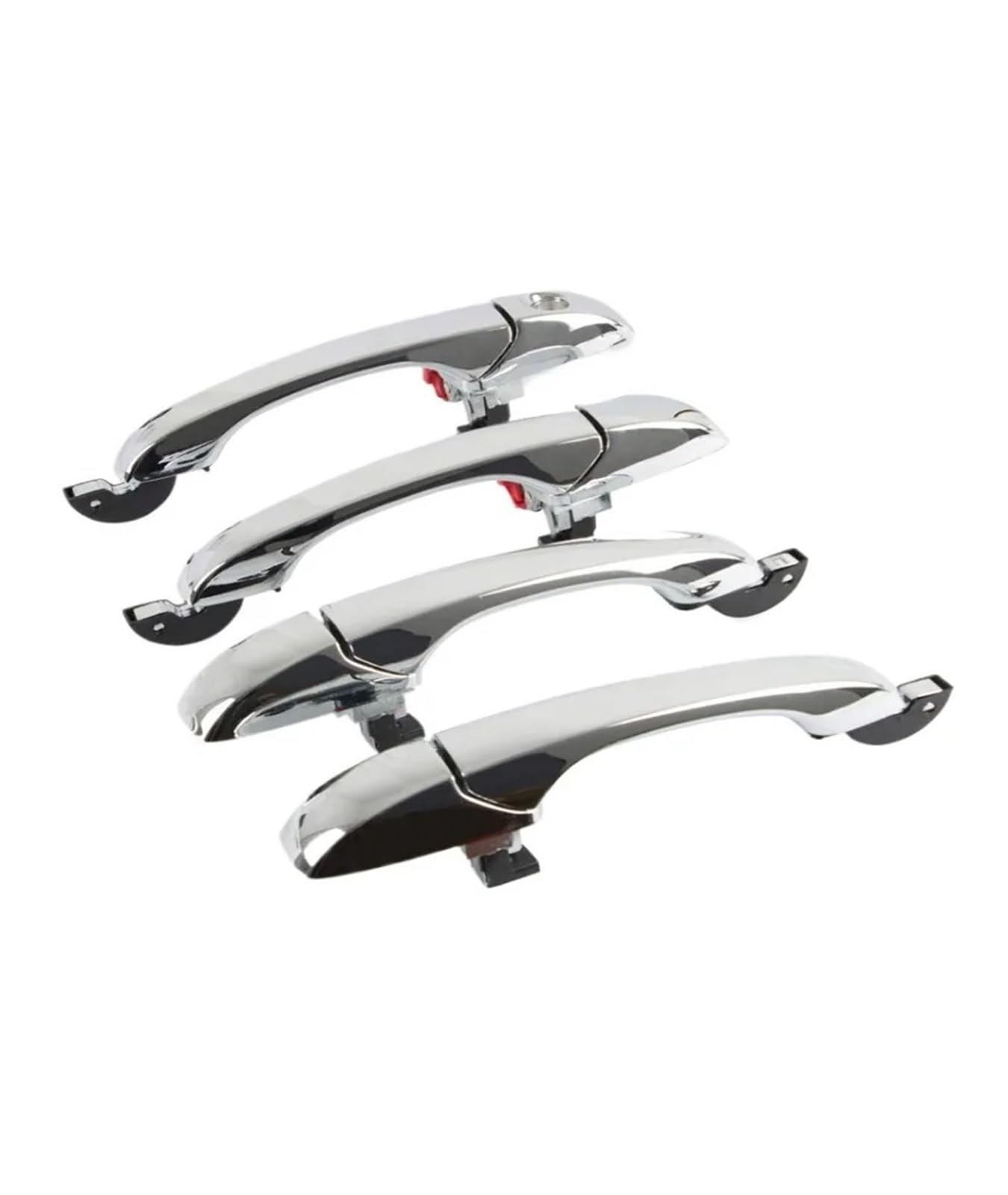 Pacsci Fl Fr Rl Rr Car Outer Door Handle For Chrysler 300C 2005-2010 For Dodge For Magnum 2005-2008 4589009Ag 5065801Ag 5065800Ag Chrome Exterior Door Handle(Fl Fr Rl Rr)