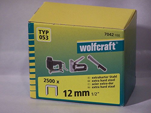 Preisvergleich Produktbild wolfcraft 2500 Klammern br,X-hart.Stahl Typ53 12mm