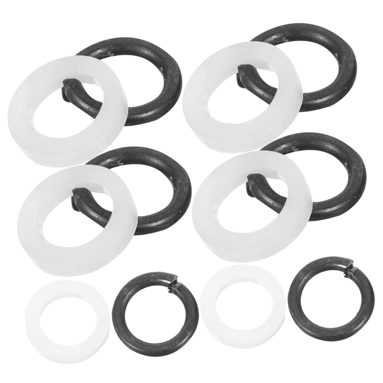 ERINGOGO 48pcs Guitar Strap Locks Non-slip Guitar Protector Pad for Button Strap Lock Button Set