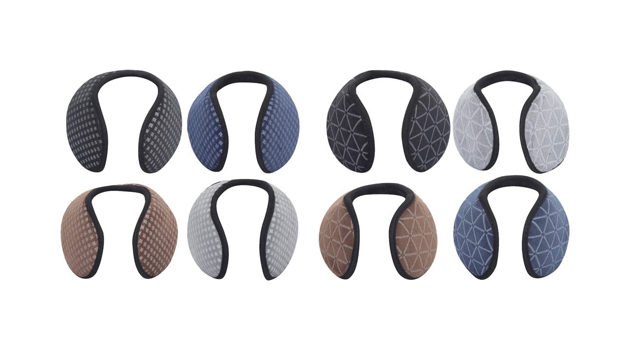 Winter Outdoor Ear Muffs/Warmer for Men and Women for protection from Cold, Value Combo Pack of 4 & 8-image-19