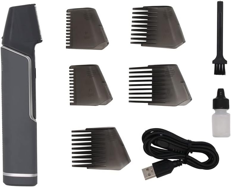 Electric Body Hair Trimmer for Men Waterproof Groin Trimmer, Ball