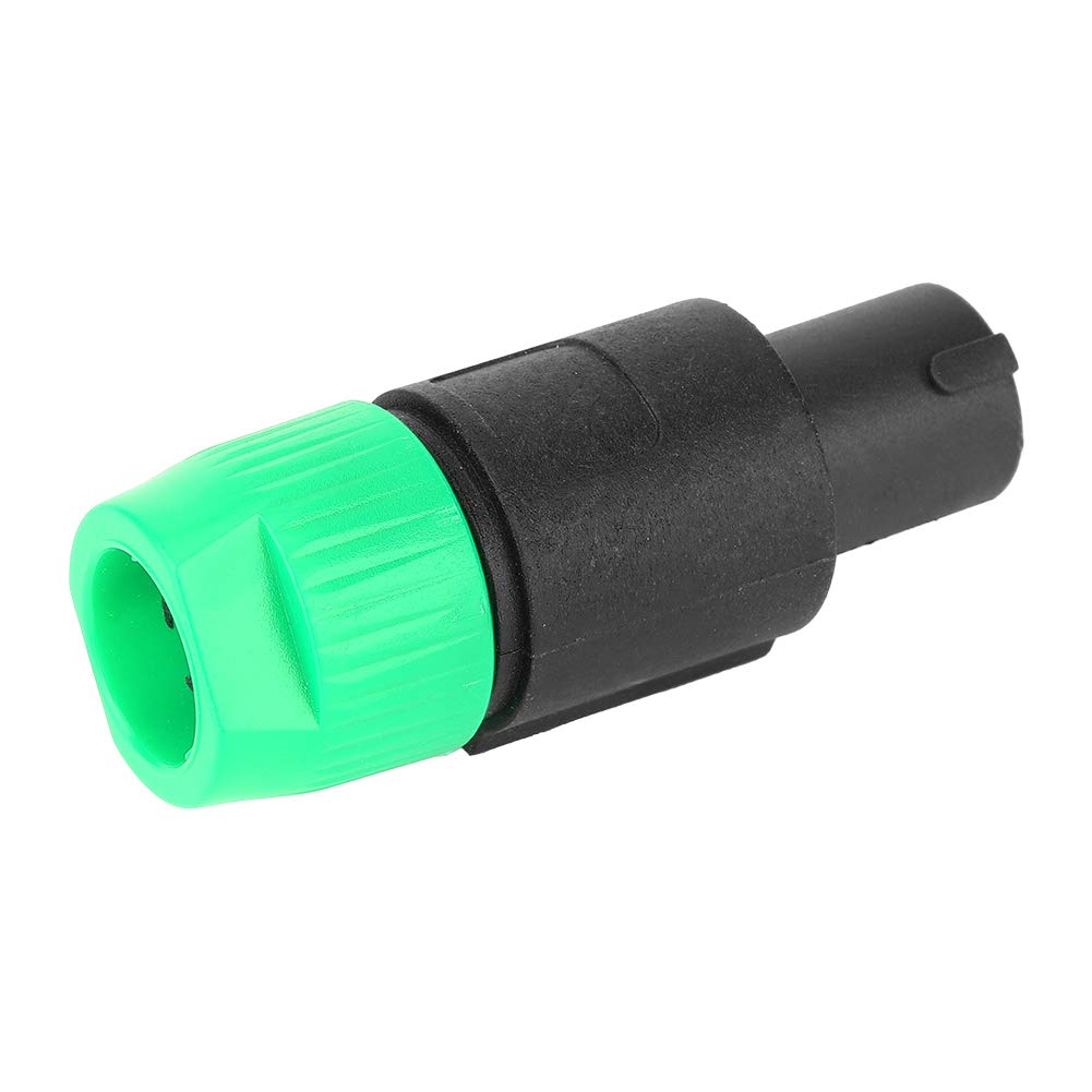 10Pcs C Nl4Fc o Speaker Connector 4 Pin Speakon Plug Cable, Multifunctional Accessory For Home Use (Green)