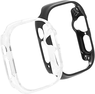 KONTONTY 2 Pçs Watch8 Caso Smartwatch Casos Caso De Relógio Para Substituição Capa De Relógio Smartwatch Shell Protetor Shell Relógio Shell Protetor Hard Watch Capa Acessórios Bumper Ultra