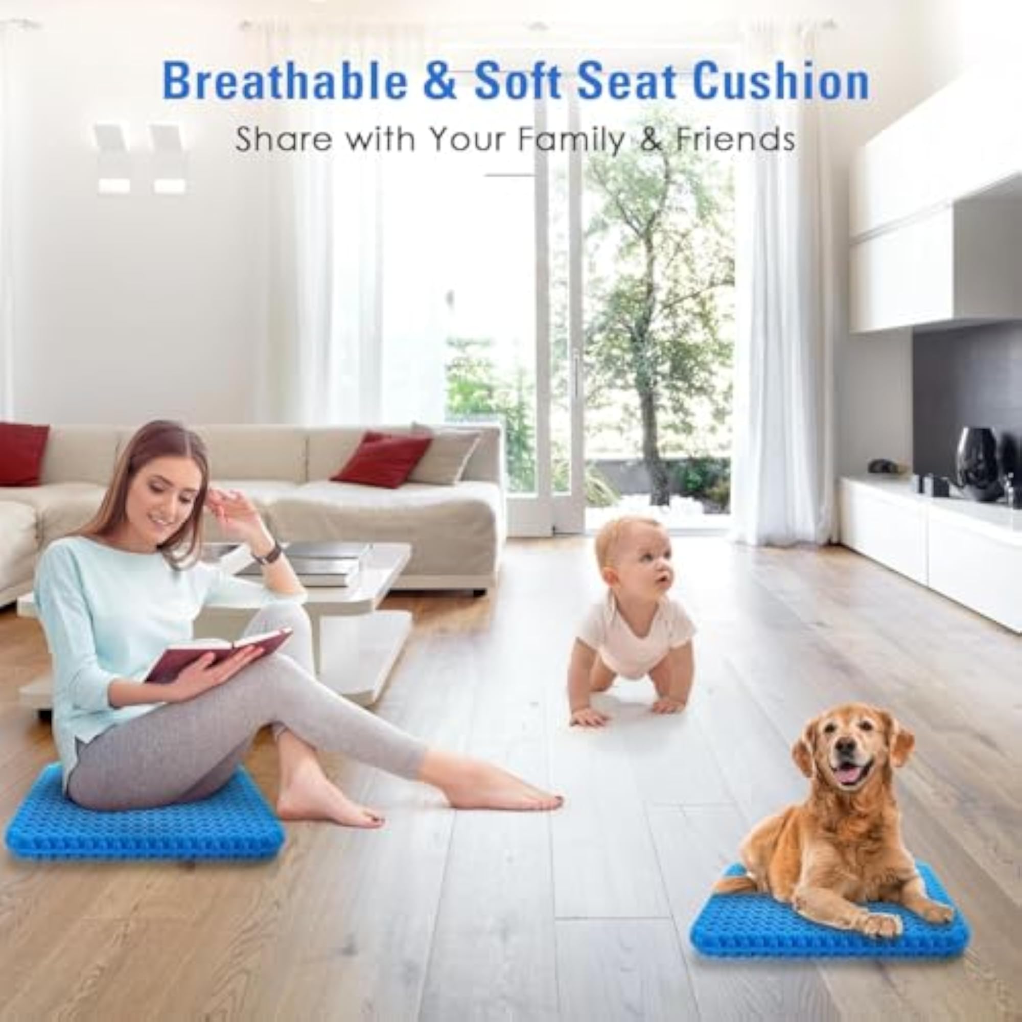 Portable Gel Seat Cushion for Sitting