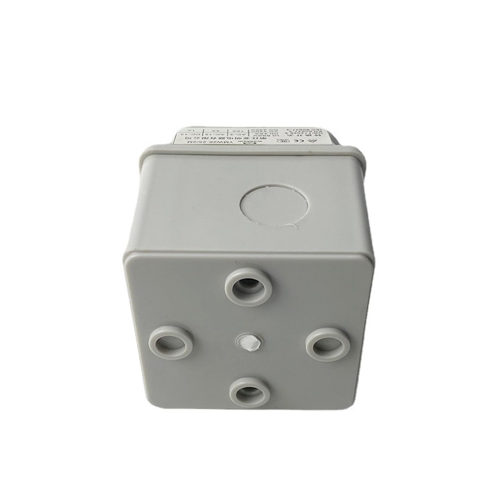 LW26-25/2M Camma di commutazione Commutatore Rotante a 3 Posizioni 25A 2 Poli con Scatola di Custodia Impermeabile Retromarcia Motore Elettrico(Switch Box 102)