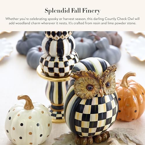 Mackenzie-Childs-Owl-Fall-Decor-Black-and-White