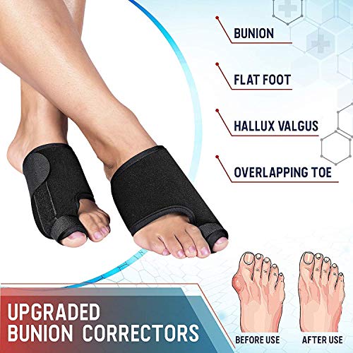 Bunion Corrector and Bunion Relief - Orthopedic Bunion Splints Big Toe Straightener for Hallux Valgus