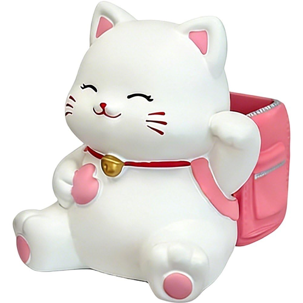 Organisateur de pinceaux de maquillage chat et porte-crayon