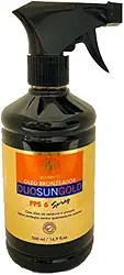 Óleo bronzeador acelerador de bronzeamento Duo sun Duotrato