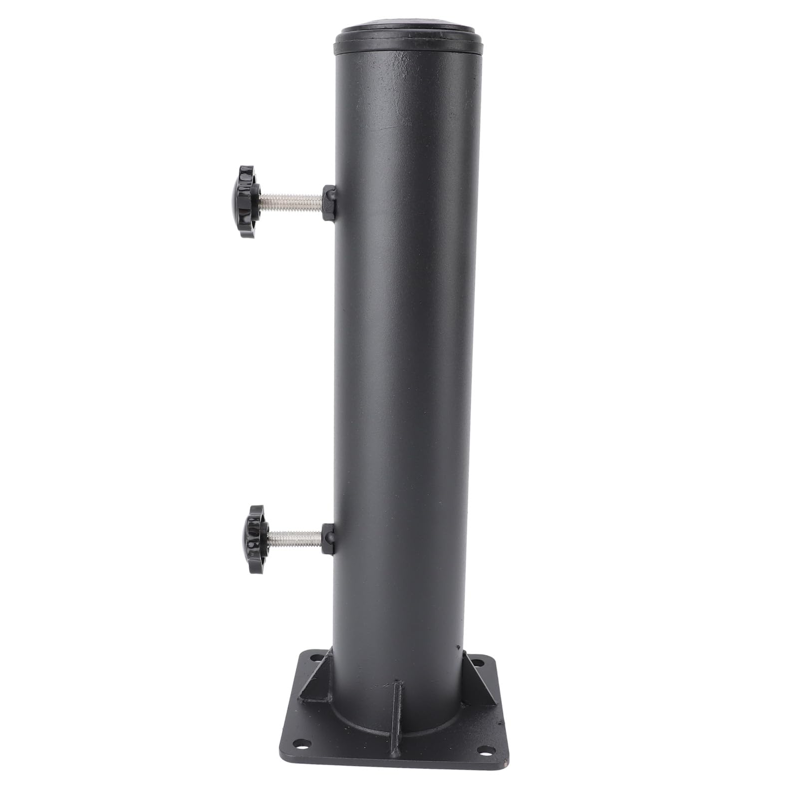 CHICIRIS Portaombrelli da Patio con Base Sigillata, Supporto per Terrazza | Base Ispessita da 4,1 Mm, 4 Supporti Rinforzati, 3 Manicotti in PVC per Pali da 1,25-1,9 Pollici, Viti Metalliche Antiruggine