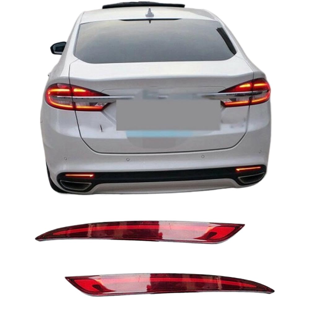 Barra de luz trasera LED con freno y intermitente Compatible con Ford Mondeo 2013 2014 2015 2016 A67F
