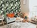 Murwall Banana Leaf Wallpaper Vintage Leaf Wall Mural Tropical Leaves Wallpapers Livingroom Bedroom