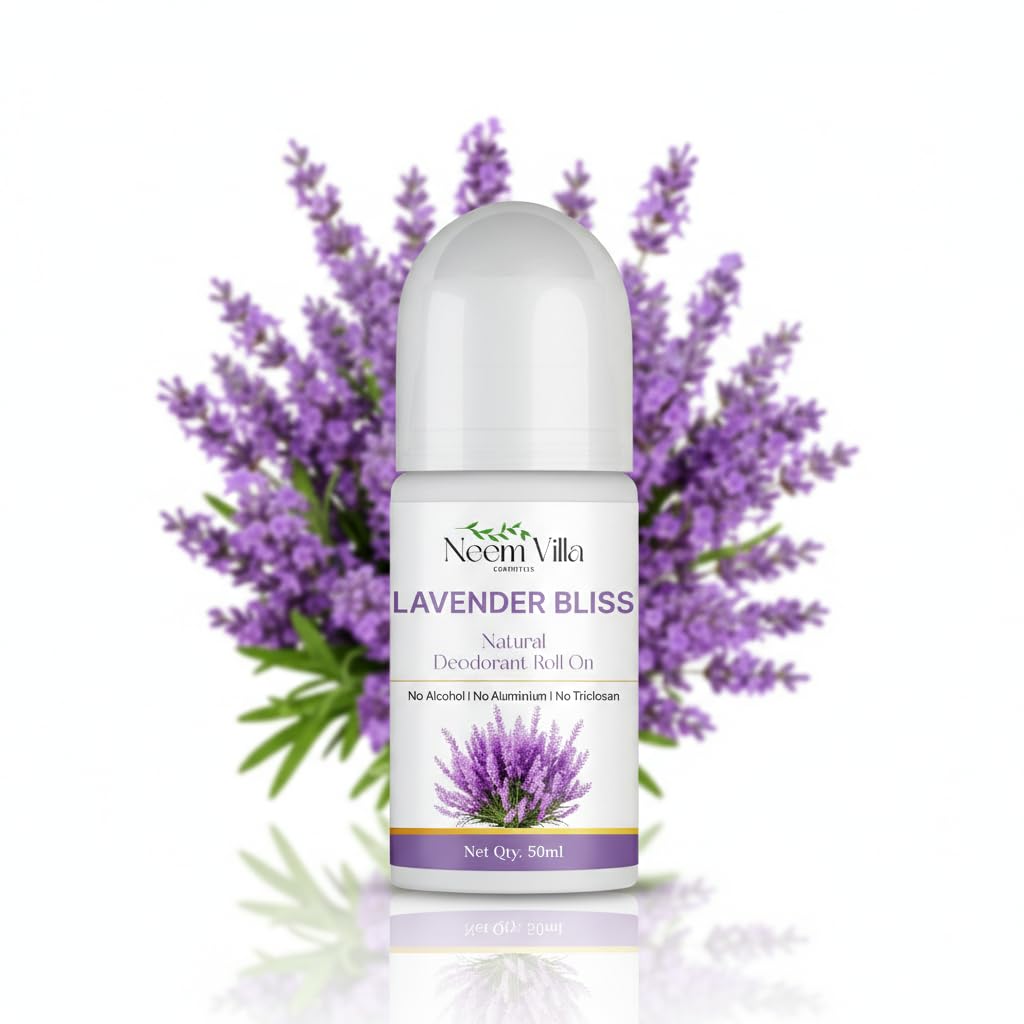 Roll On Lavender Underarm Whitening Natural Roll On Deodorant For Women&Men (Pack of 1)-image-41