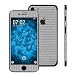 Produktbild PhoneNatic 2 x Glitzerstreifen-Folienset für Apple iPhone 7/8 / SE 2020 Silber Schutzfolien