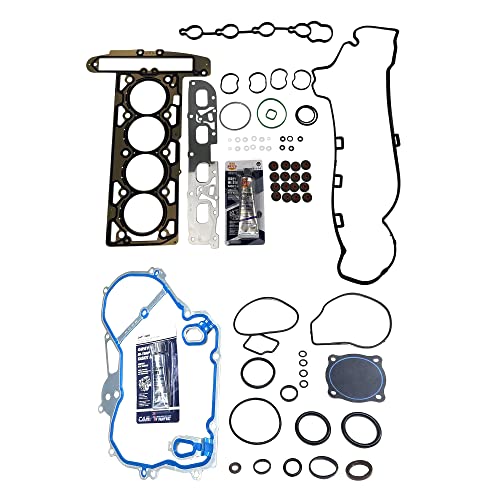 Image of Partsflow Full Gasket Set For 2010-2013 Buick Lacrosse For 2011-2013 Buick Regal For 2012-2013 Chevrolet Captiva Sport For 2013 Chevrolet Malibu For 2010-2013 GMC Terrain 2.4L T598316