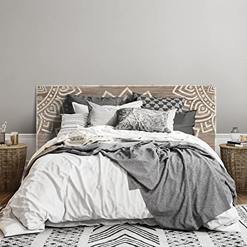 MEGADECOR DECORATE YOUR HOME Hoofdbord voor bed, PVC, 5 mm, decoratief, model Wampanoag (200 x 60 cm) - Afbeelding 4