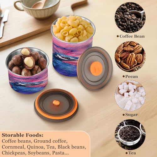 Envase Hermético para Café de Acero Inoxidable 500ml miniatura 5