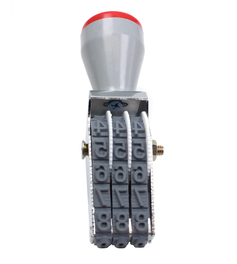 Buy Rubber Number Stamp Date Stamp, Multi Functional Creative Symbol Office Business Stamps