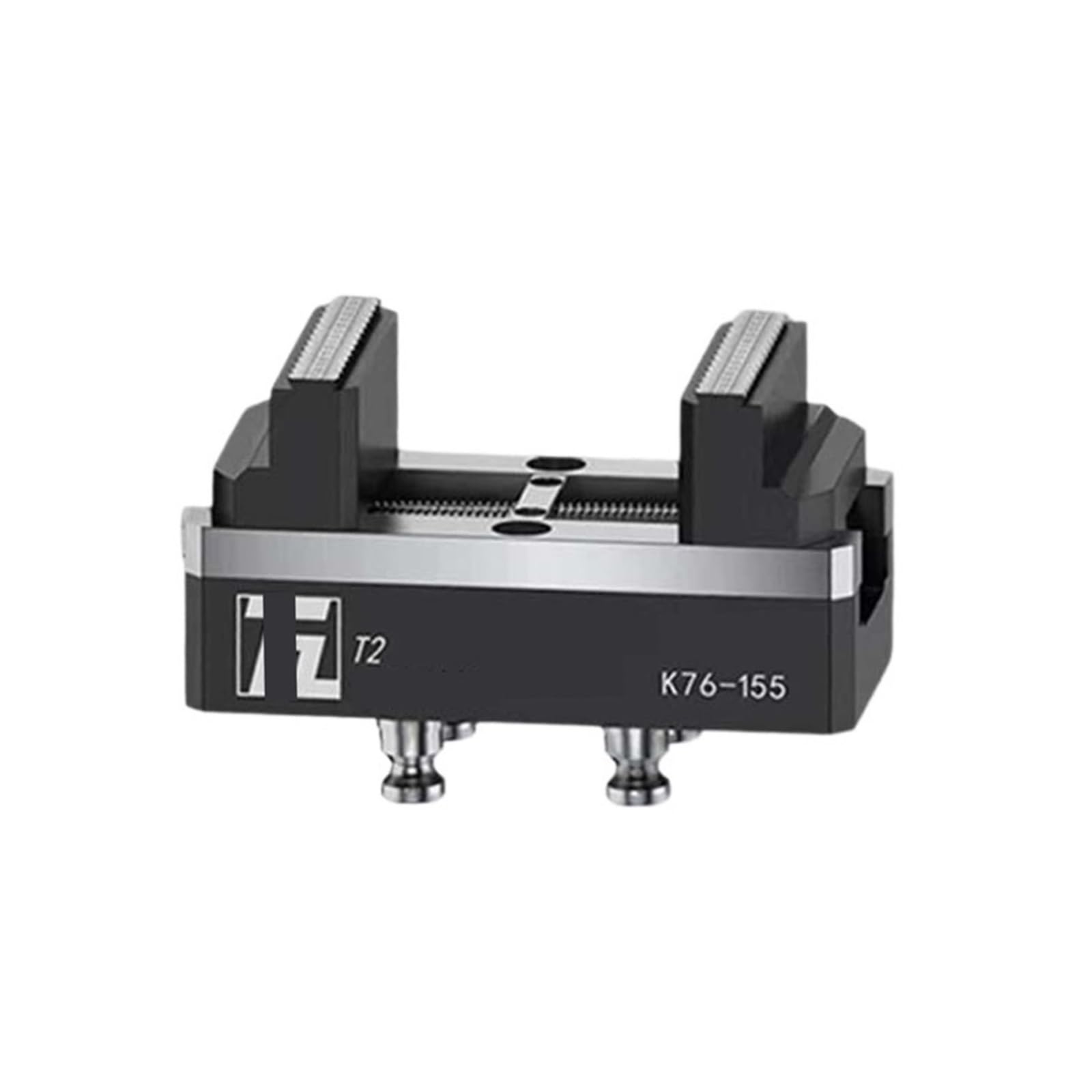 Mordaza autocentrante, accesorio for máquina herramienta de alta resistencia de cuatro o cinco ejes, de cambio rápido, con mordaza plana y precisión de 105 a 200