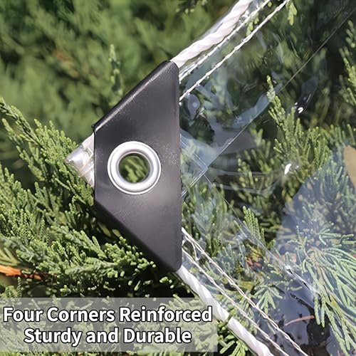 Lona de barco multiusos exterior transparente para camping y terrazas 6