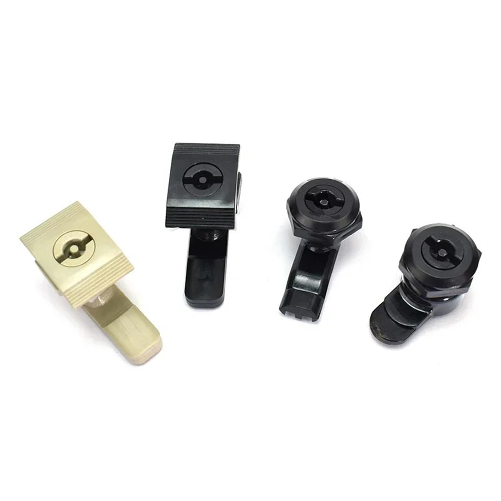 Plastic Switch Cabinet Door Lock Distribution Box Door Lock Enterprise Lock Industrial Accessories MA079 1Pcs(AB)