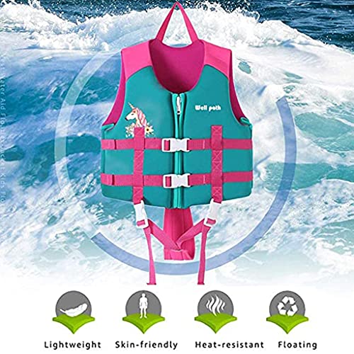 Kids Swim Vest- Swimming Vest For Child With Adjustable Safety Strap, Suitable For Age 1-9 Years #TOP5