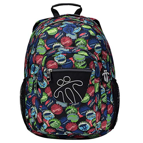 TOTTO Mochila Pencil Tipo Casual  40 cm  25 litros  Multicolor
