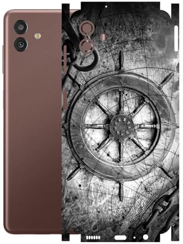 Image of AtOdds - Full Body Back Screen Guard Protector Film - Lamination Wrap Skin Sticker Compatible with Samsung Galaxy M13 (5G) | Scratchproof Matte Finish (Voyage)