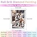 Directo Diamond Painting Kits for Adults，English Bulldog Diamond Art Kits，Watercolor Animal Full Drill，DogCrystal Rhinestone Diamond Embroidery Craft Kits for Home Wall Decor 12x16inch