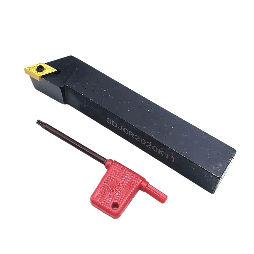 Barre Porte-outil De Tournage Externe CNC SDJCR - Acier Allié HRC42-46, Pour Insert DCMT