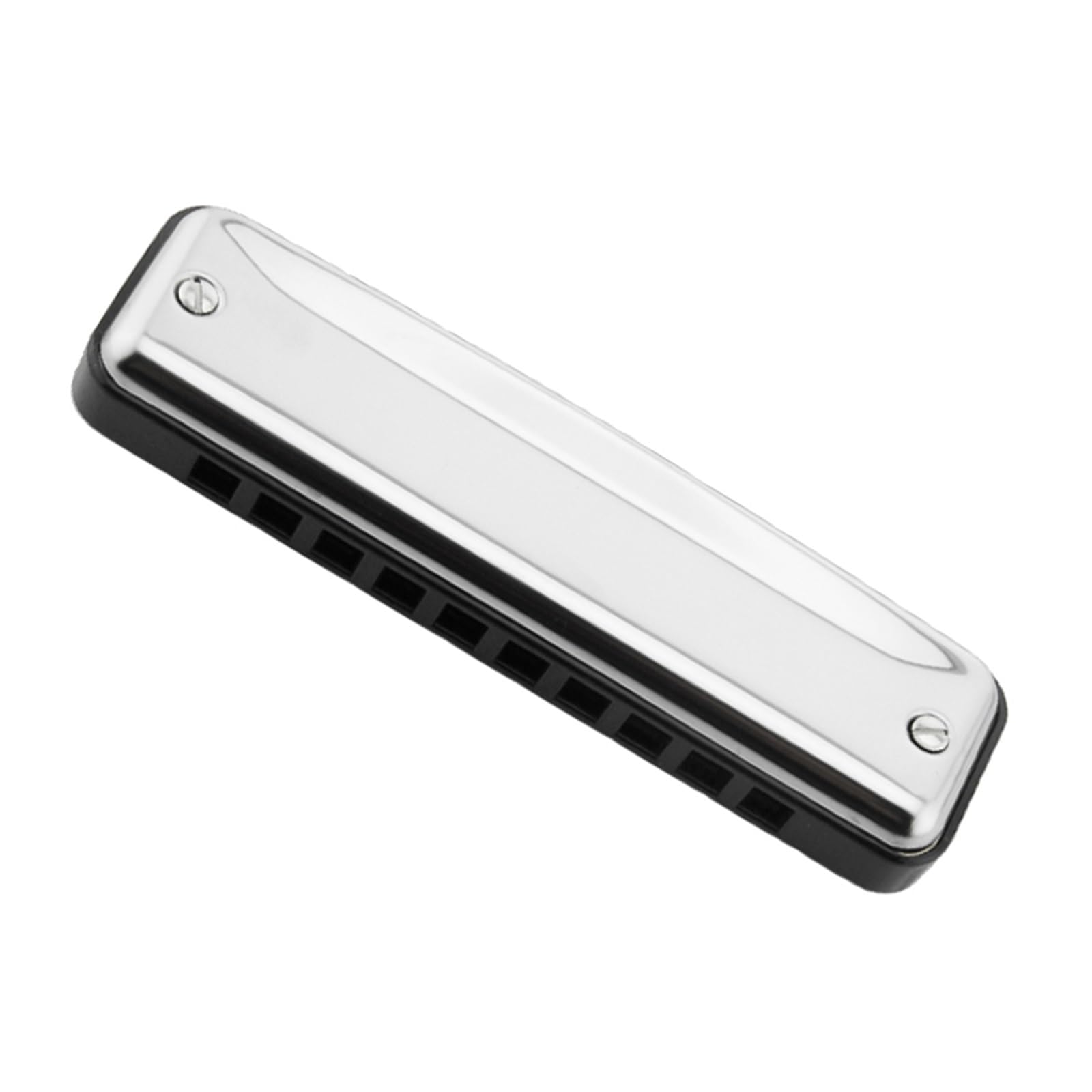 Principianti E Adulti Che Suonano L'armonica A Dieci Fori In Tonalità Di Do Argento O Blu Armonica(Silver)