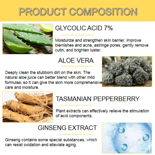 Glycolic Acid 7% Toning Resurfacing Solution, 100Ml Glycolic Acid Toner For Face, Glycolic Acid Lotion, Glycolic Acid Peel For Face, Glycolic Acid Serum Face #TOP5