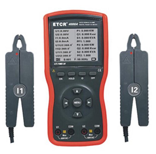 SSEYL ETCR4000A Double Clamp Three Phase Digital Phase Meter