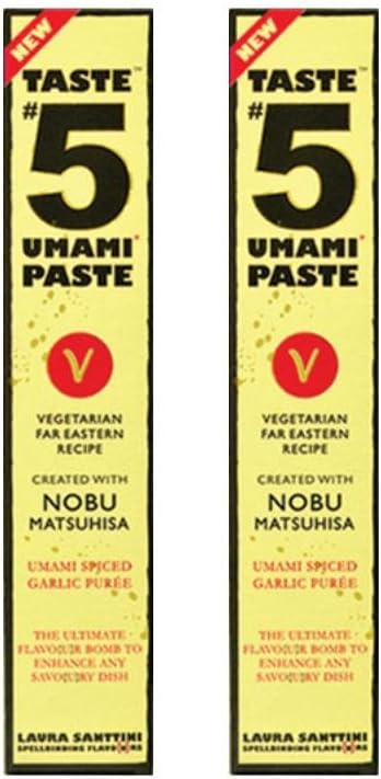 Laura Santtini Taste #5 Umami Garlic Paste, Vegetarian Far Eastern Recipe (Pack of 2)