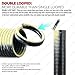 KaiMinDogz Pair of 100lb. Heavy Duty Garage Door Extension Springs Stretch Springs, 25
