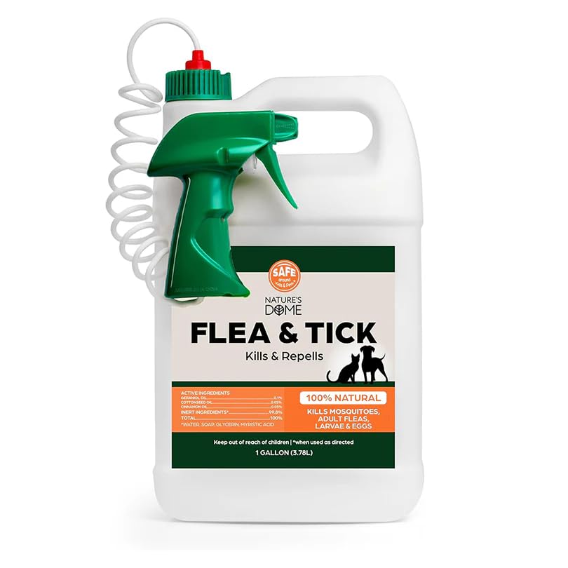 Nature's Dome Outdoor Flea and Tick Spray