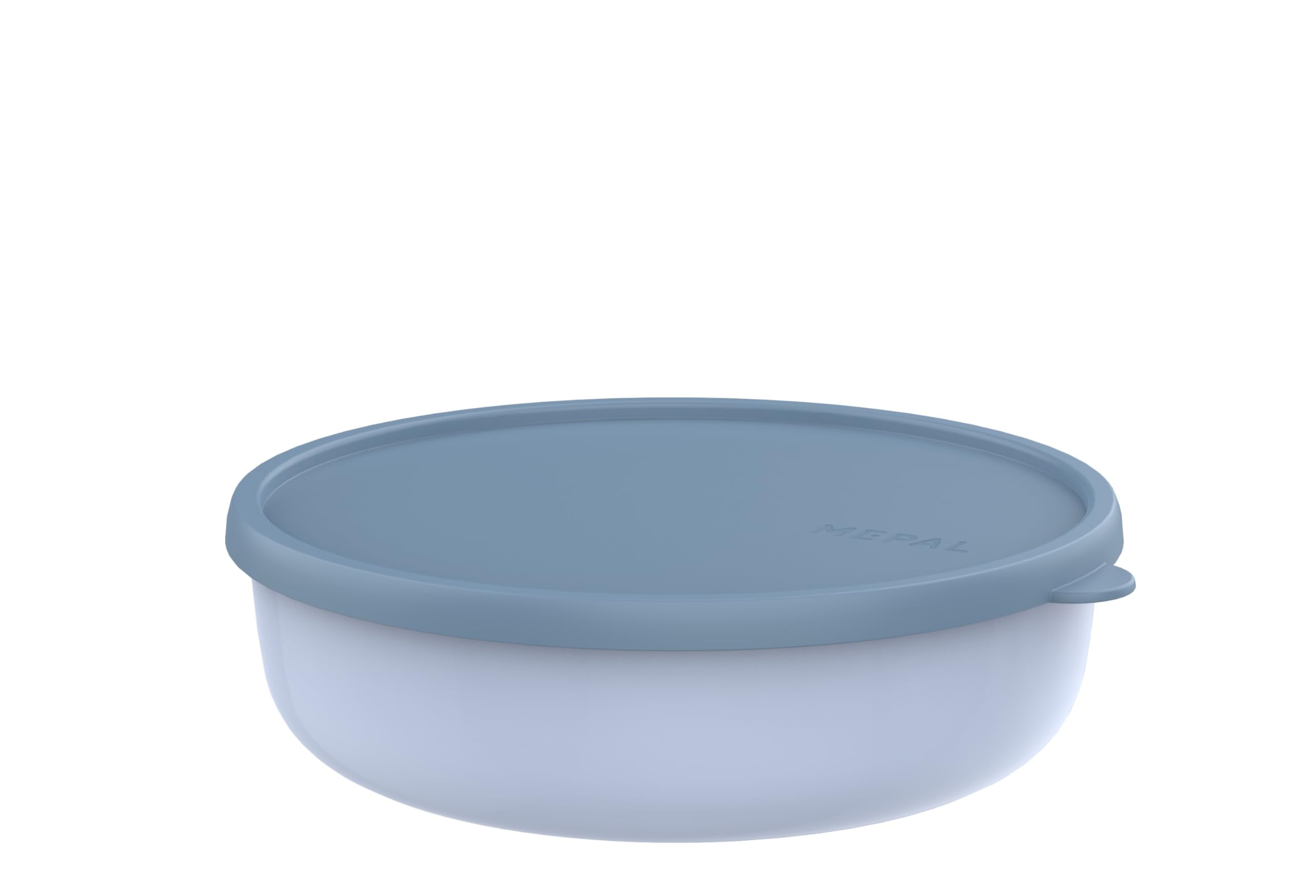 Mepal Microwave Container Lumina, Food Storage Containers with Lid Suitable for Fridge, Freezer, Steam Oven, Microwave and Dishwasher, Kitchen Storage Bowls, Bowl with Lid, 2000 ml, Nordic blue