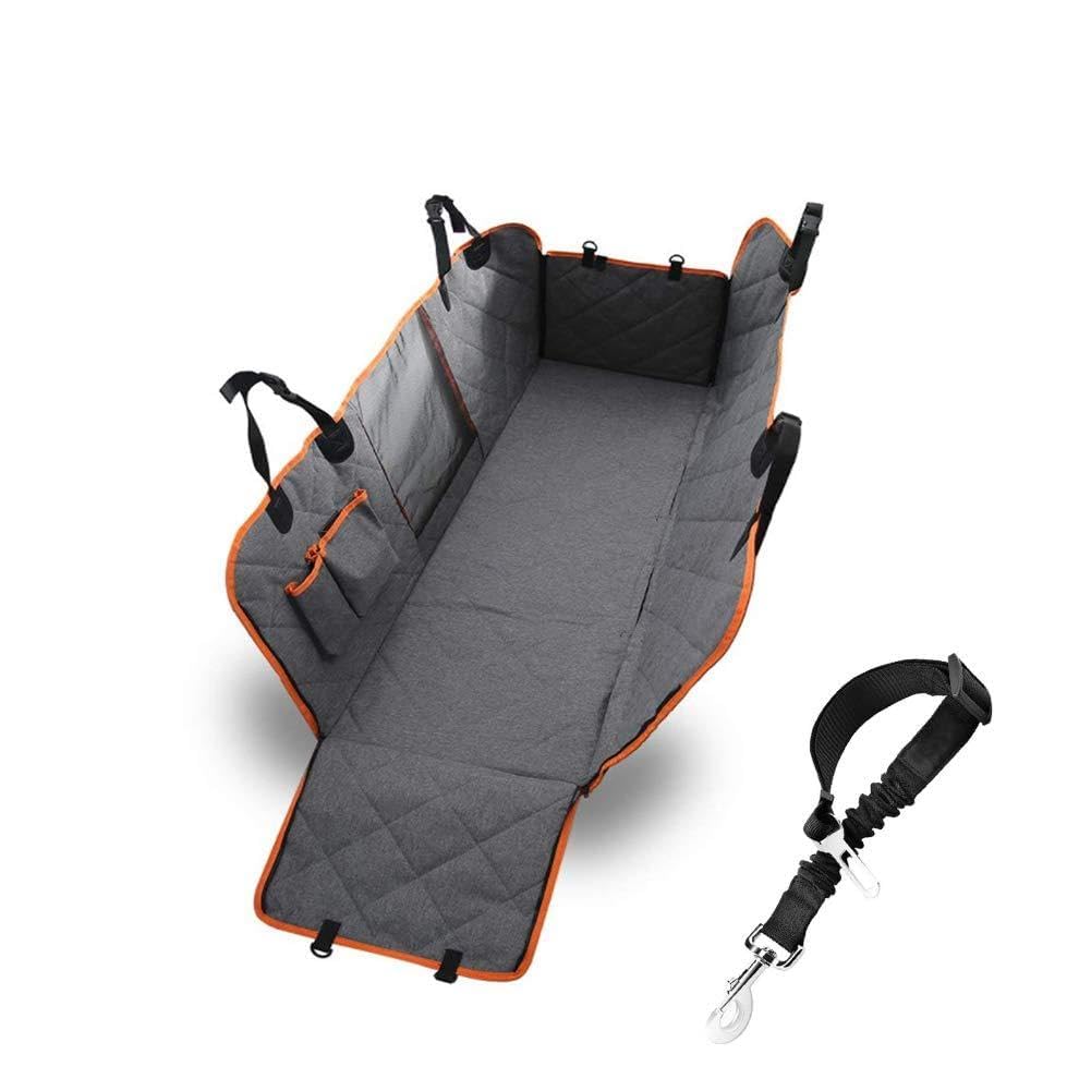 Hamac de voiture pour chien avec fenêtre en maille pour sorties et vacances