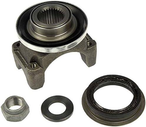 Kit de garfo do pinhão do diferencial traseiro APDTY 708611 com retentor, arruela e porca – 30 estrias