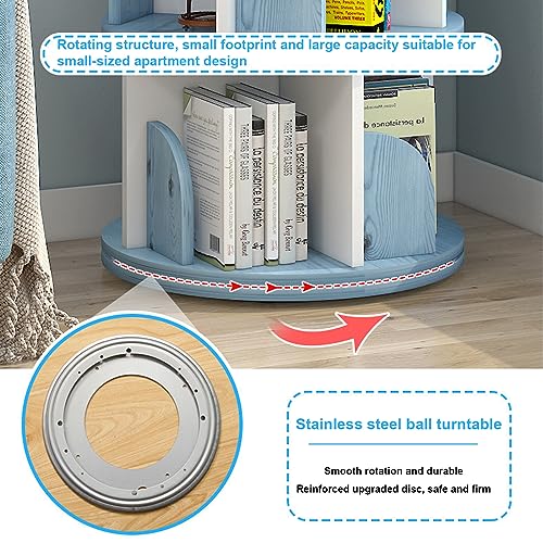 Étagère pivotante petits espaces pour optimiser les angles vides de la maison - 5